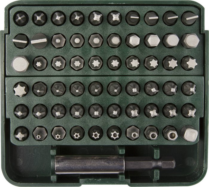 KRAFTOOL Grand-61, 61 шт, с адаптером, набор бит (26140-H61) 00020625