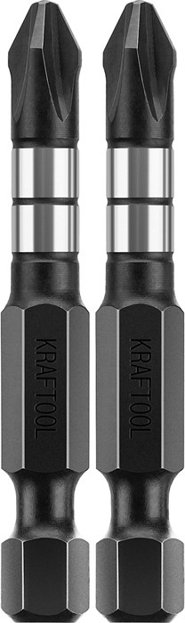 KRAFTOOL Impact PH2, 50 мм, 2 шт, ударные биты (26191-2-50-S2) 00020629