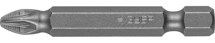 ЗУБР 2 шт, PH2, 50 мм, кованые биты (26001-2-50-2) 00020739