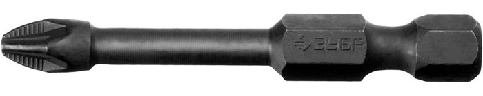ЗУБР PZ2, 2 шт, 50 мм, ударные биты, Профессионал (26023-2-50-S2) 00020816