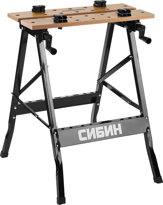 СИБИН 605х635х780 мм, складной столярный верстак (38723) 00021006