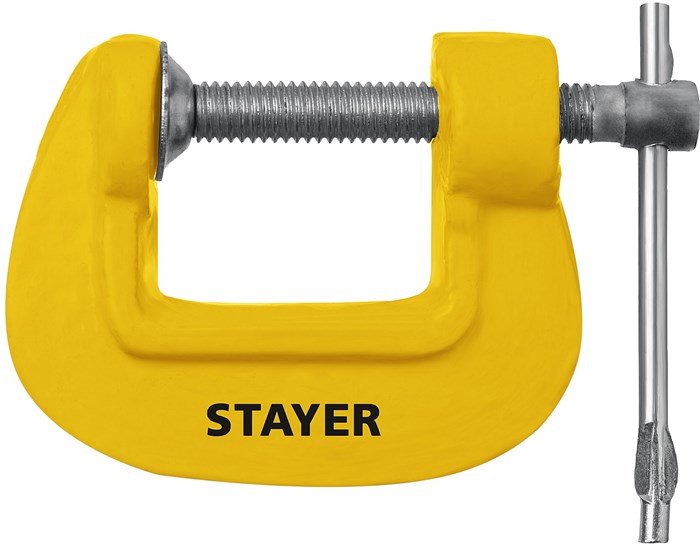 STAYER S-25, 25 мм, чугунная струбцина (3215-025) 00021024