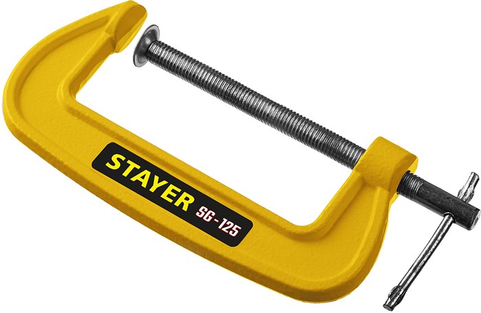 STAYER SG-125, 125 мм, чугунная струбцина G (3215-125) 00021028