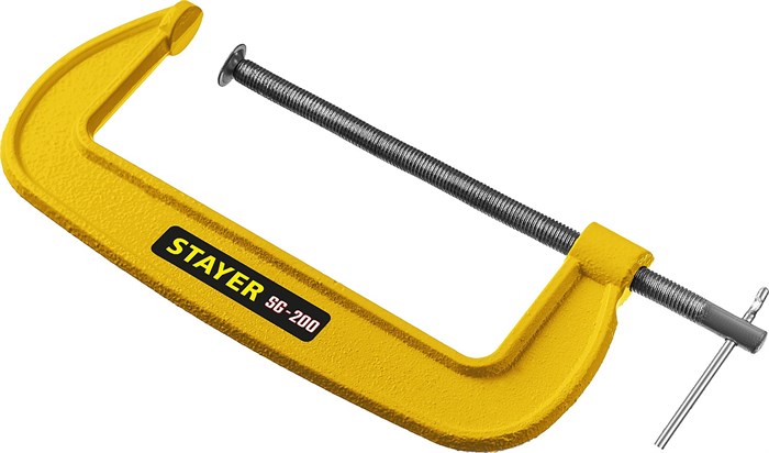 STAYER SG-200, 200 мм, чугунная струбцина G (3215-200) 00021030