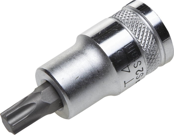 Торцовая бита-головка KRAFTOOL ″INDUSTRIE QUALITAT″, материал S2, TORX, сатинированная, 1/2″, Т45 00021139