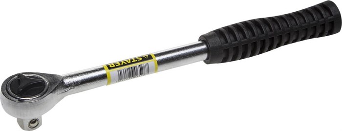 STAYER 1/2″, 43 зубца, трещотка для торцовых головок (2778-1/2) 00021464