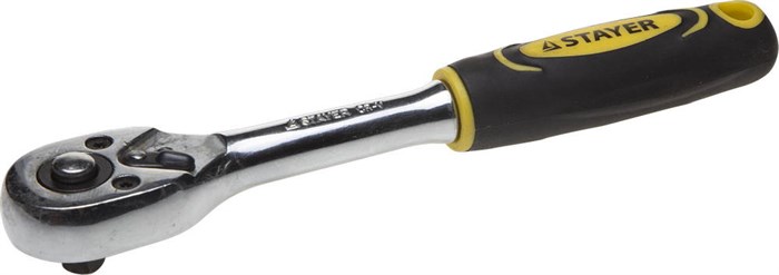 STAYER 1/4″, 45 зубцов, трещотка для торцовых головок, Professional (27786-1/4) 00021471