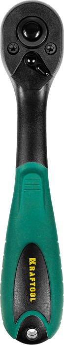 KRAFTOOL 1/4″, 72 зубца, пластиковое покрытие, трещотка для торцовых головок (27796-1/4) 00021488