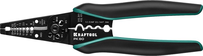 KRAFTOOL PK-60, 0.5 - 6 мм2, многофункциональный стриппер (22658) 00021631