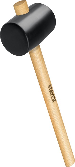 STAYER 450 г, чёрная резиновая киянка (20505-65) 00021659