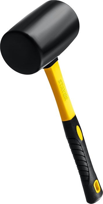 STAYER 680 г, чёрная, резиновая киянка, Professional (2054-75) 00021681