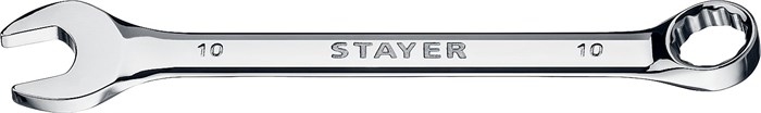 STAYER HERCULES, 10 мм, комбинированный гаечный ключ, Professional (27081-10) 00021830