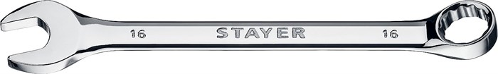 STAYER HERCULES, 16 мм, комбинированный гаечный ключ, Professional (27081-16) 00021836