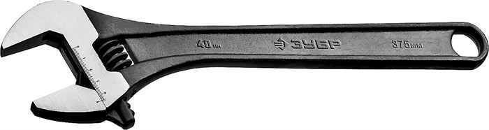 ЗУБР 375/40 мм, разводной ключ (27251-37) 00022385