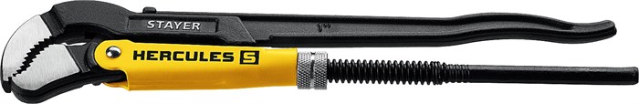 STAYER Hercules-S, №1, 1″, 330 мм, трубный ключ с изогнутыми губками, Professional (27311-1) 00022459