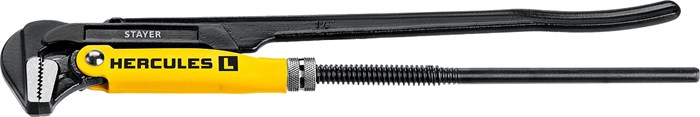 STAYER Hercules-L, №2, 1.5″, 440 мм, трубный ключ с прямыми губками (27331-2) 00022478