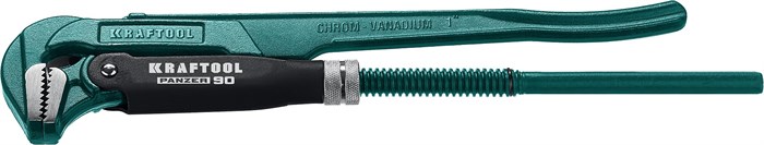 KRAFTOOL PANZER-90, №1, 1″, 330 мм, трубный ключ с прямыми губками (2734-10) 00022490