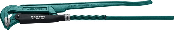 KRAFTOOL PANZER-90, №5, 4″, 745 мм, трубный ключ с прямыми губками (2734-40) 00022498