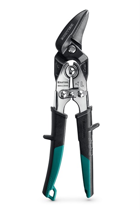 KRAFTOOL BULLDOG, 260 мм, левые усиленные с выносом ножницы по металлу (2325-L) 00023003