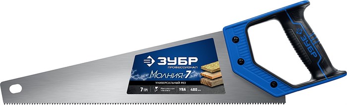 ЗУБР Молния-7, 400 мм, универсальная ножовка, Профессионал (1537-40) 00023279