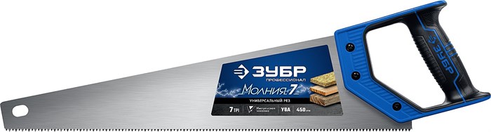 ЗУБР Молния-7, 450 мм, универсальная ножовка, Профессионал (1537-45) 00023280