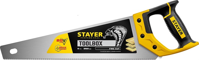 STAYER Cobra ToolBox, 350 мм, многоцелевая ножовка, Professional (2-15091-45) 00023282