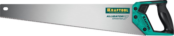 KRAFTOOL Alligator Universal 7, 550 мм, 7 TPI, 3D зуб, универсальная ножовка (15004-55) 00023290
