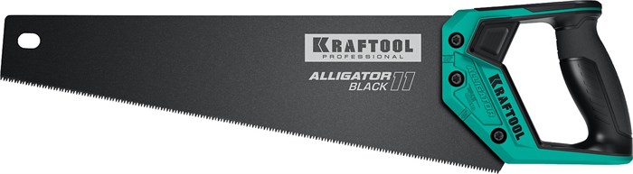 KRAFTOOL Alligator Black 11, 400 мм, ножовка для точного реза (15205-40) 00023295