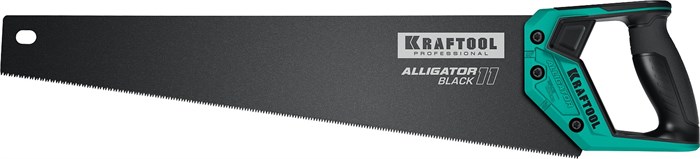KRAFTOOL Alligator Black 11, 500 мм, ножовка для точного реза (15205-50) 00023297