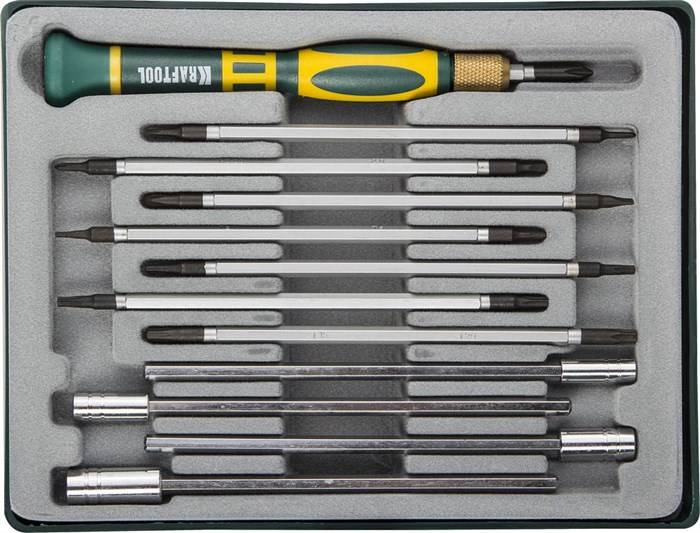KRAFTOOL Precision-20, 12 предм., отвертка для точных работ (25611-H12) 00023473