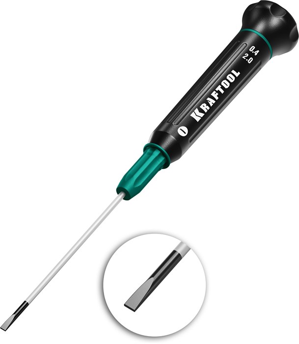 KRAFTOOL Precision SL2.0, отвертка для точных работ (25681-2.0) 00023676