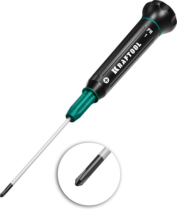 KRAFTOOL Precision PH1, отвертка для точных работ (25682-1) 00023682