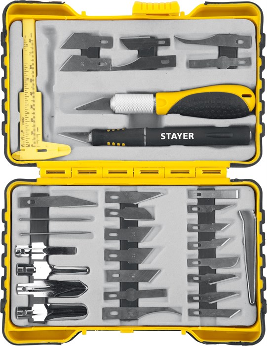 STAYER 33 предм, набор резцов, Professional (1831-H33) 00023857