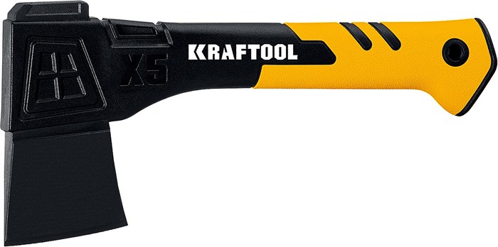 KRAFTOOL X5, 440/620 г, в чехле, 230 мм, универсальный топор (20660-05) 00023973