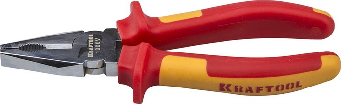 KRAFTOOL Electro-Kraft, 180 мм, хромированные плоскогубцы (2202-1-18) 00024056