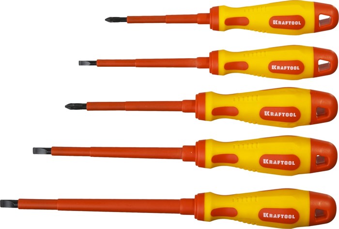 KRAFTOOL X-Drive Electro, 6 предм, набор высоковольтных отверток (250088 - H6) 00024317