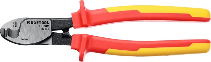 KRAFTOOL KS-20V, 1000 В, d 11мм, 200мм, диэлектрический кабелерез (23333-20V) 00024345