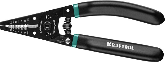 KRAFTOOL PK-40, 0.5 - 4 мм2, многофункциональный стриппер (22659) 00024440