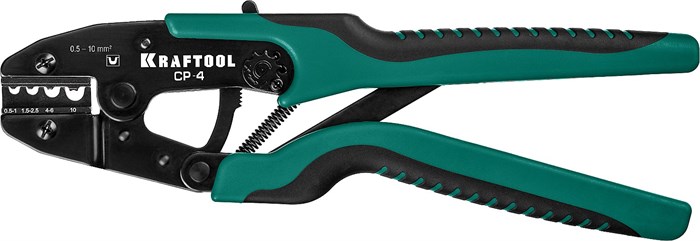 KRAFTOOL CP-4, 0.5 - 10 мм2, для медных наконечников и гильз, пресс-клещи (45461-4) 00024513