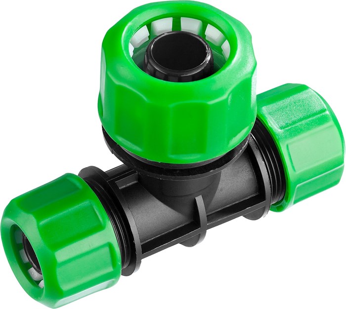 РОСТОК RW-X1, 1/2″ х 1/2″ х 3/4″, пластик ABS, цанговый тройник (426370) 00024837