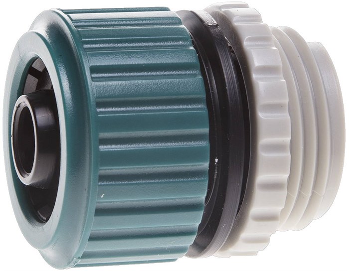 RACO ORIGINAL, внешняя резьба 3/4″ х 1″ - шланг 3/4″, переходник из ударопрочного пластика (4250-55294C) 00024882