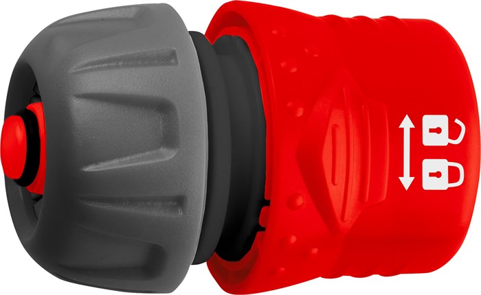 GRINDA GF-34, 3/4″, с автостопом, с запирающим механизмом, для шланга, быстросъемный соединитель (8-426332) 00024906
