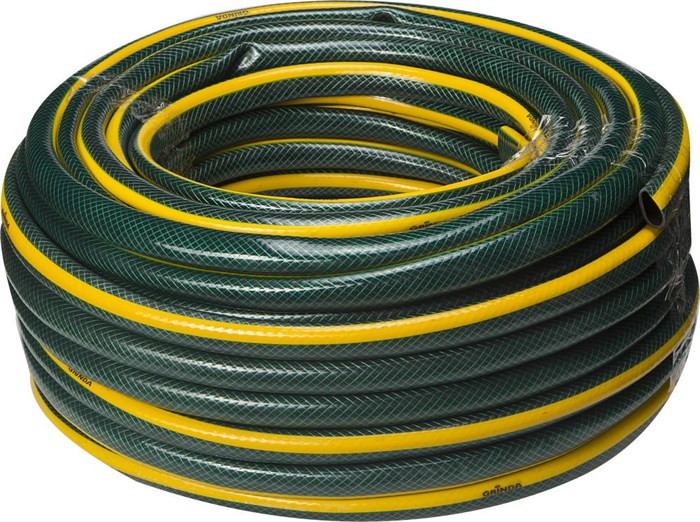 GRINDA STANDARD, 3/4″, 50 м, 15 атм, трёхслойный, армированный, поливочный шланг (429000-3/4-50) 00025111