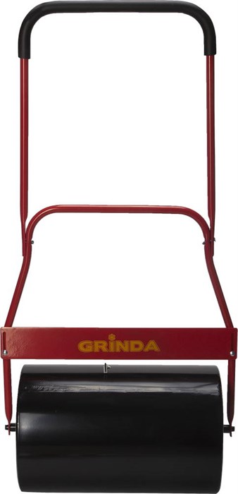 GRINDA 62 л, размеры 400 х 580 мм, стальной барабан, нескользящая рукоятка, каток для газона (422115) 00025609