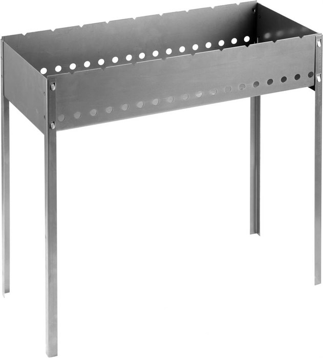 GRINDA Barbecue, 700 х 300 х 700 мм, сталь, 1.5 мм, в коробке, сборный мангал (427783) 00026140