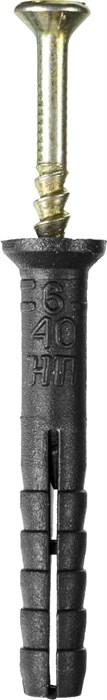 STAYER 6 х 40 мм, потайной бортик, 2500 шт, дюбель-гвоздь (30640-06-040) 00026821