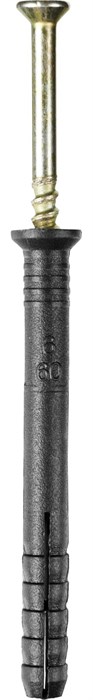 STAYER 6 х 60 мм, потайной бортик, 100 шт, дюбель-гвоздь (30645-06-060) 00026831