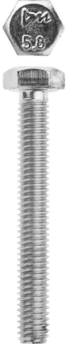ЗУБР ГОСТ 7798-70, кл. пр. 5.8, M6 х 45 мм, цинк, 5 кг, болт (303080-06-045) 00027078