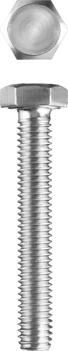 ЗУБР ГОСТ 7798-70, кл. пр. 5.8, M8 х 60 мм, цинк, 3 шт, болт (303086-08-060) 00027162