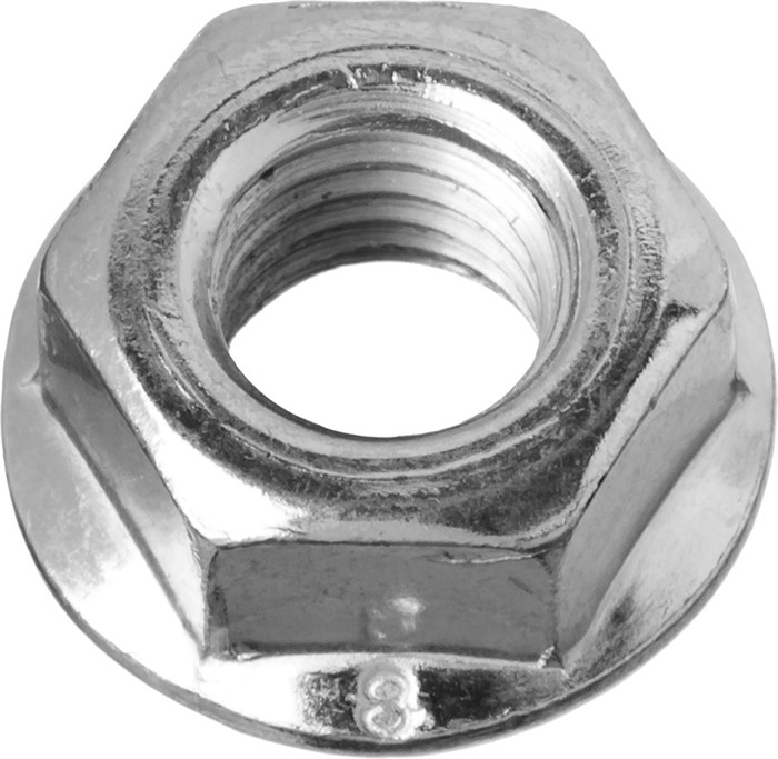 ЗУБР DIN 6923, кл. пр. 6, M10, цинк, 5 кг, гайка с фланцем (303630-10) 00027671